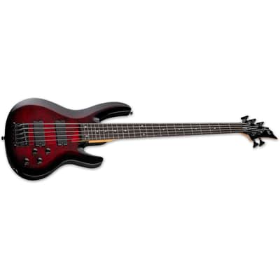 ESP LTD B-205DX RED BURST image 3