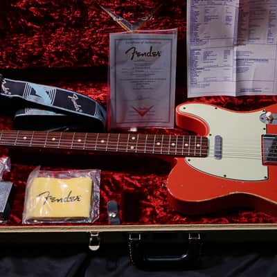 Fender CUSTOM SHOP Limited Edition 1960 Telecaster Relic 2009 - fiesta red image 1