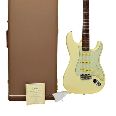 2023 Fender American Vintage II 1961 Stratocaster Electric Guitar, Rosewood Fingerboard, Olympic White w/ Case image 1