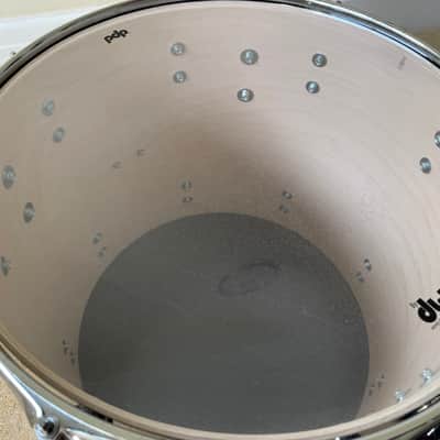 PDP Concept Maple 8-Piece Shell Pack - Silver to Black Sparkle Fade (Upgraded Double Kick Drum Setup) image 10