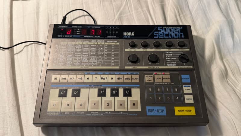 Korg Korg PSS-50 Programmable Super Section Synthesizer / Drum Machine 1984 - Grey image 1