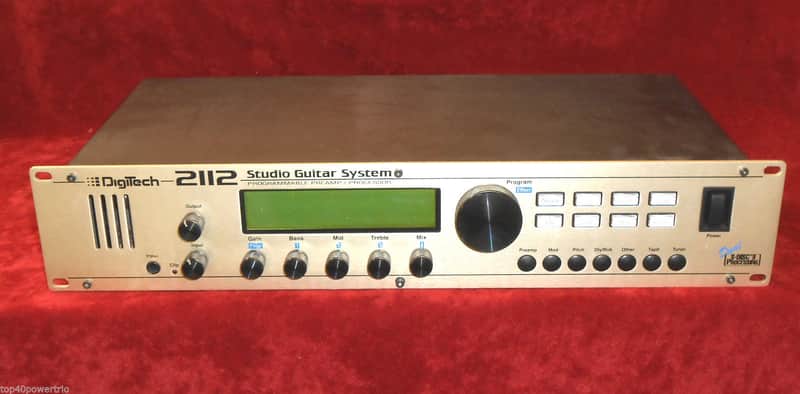 ギター DigiTech 2112 Studio Guitar System Digitech 2112 Studio Guitar System Rack Effects Processor Multi FX