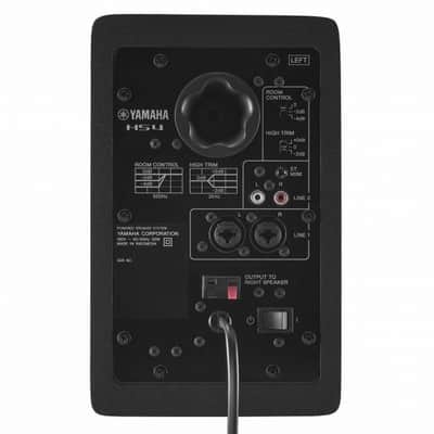 Yamaha HS4 Studio Reference Monitors, Black image 2