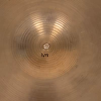 1980s Zildjian 18" A CO Stamp Medium Ride Cymbal 1678g image 7