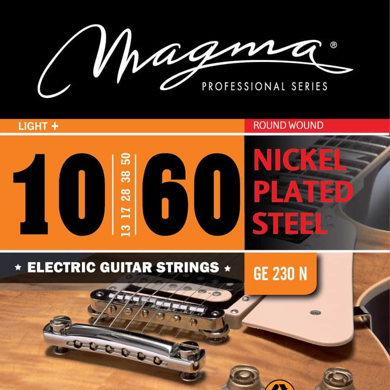 Electric Guitar Strings Light +/7 strings Gauge Nickel-Plated Steel Set, .010 - .060 (GE230N) image 1