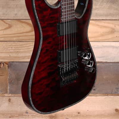 Schecter Hellraiser C-1 FR Electric Guitar Black Cherry image 2