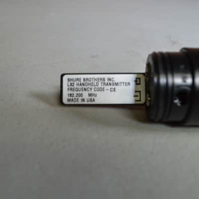 Shure LX2 SM58 Wireless microphone transmitter only -182.2 MHz image 2
