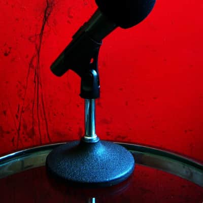 Vintage 1980's Realistic Highball / Radio Shack / Shure SM58 Handheld Cardioid Dynamic Microphone Low Z w accessories # 5 image 1