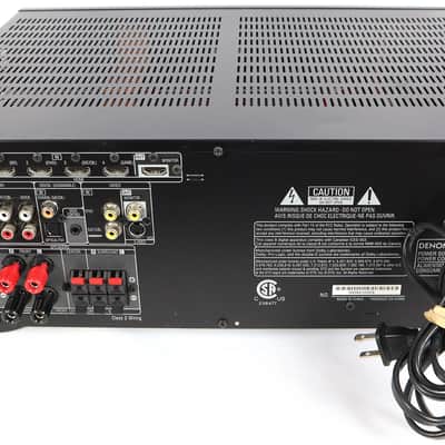 Denon AVR-391 75w per Channel AM/FM Home Theater Stereo Receiver image 3