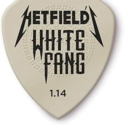 Dunlop #PH122P1.14 - James Hetfield's Hetfield White Fang, 1.14mm, 6 Picks image 2