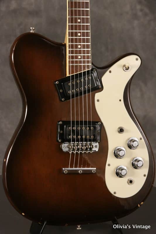 1971 MOSRITE 350 Mono Walnut Burst image 1