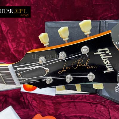 ♚CLEAN♚2009 Gibson CUSTOM SHOP R7 ♚ 1957 Les Paul GOLDTOP ♚ Very Dark Board !♚ VOS ♚57 image 22