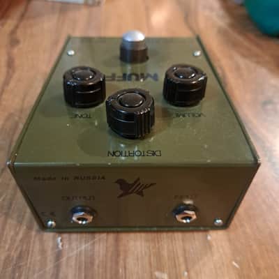 Electro-Harmonix Green Russian Big Muff 7C Bubble Font 1994-2000 image 2