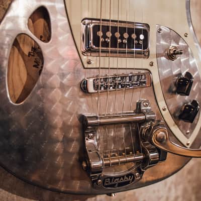Mojo Box Guitars MojoCaster 2016 Aluminium image 3