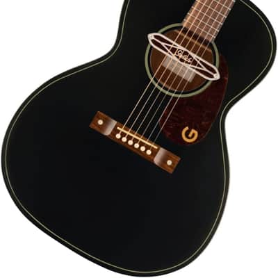 Gretsch Jim Dandy Series DELTOLUXE Concert Acoustic Guitar, Black TOP image 1