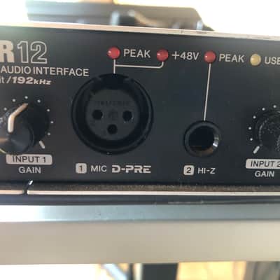 Steinberg UR12 USB 2.0 Audio Interface 2010s - Silver/Black image 2