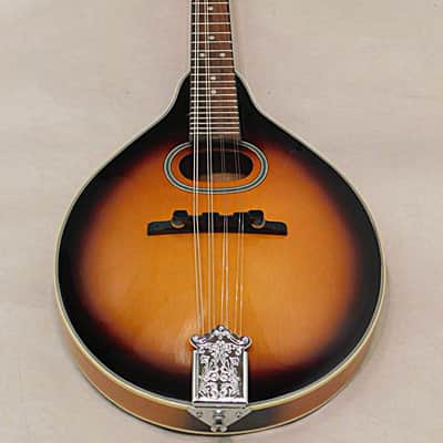 Savannah SA-110 Oval Hole Acoustic A Style Mandolin Natural image 1
