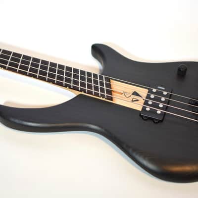 Bass guitar Headless Vincent Spreutels 2024 - Black Matt image 2