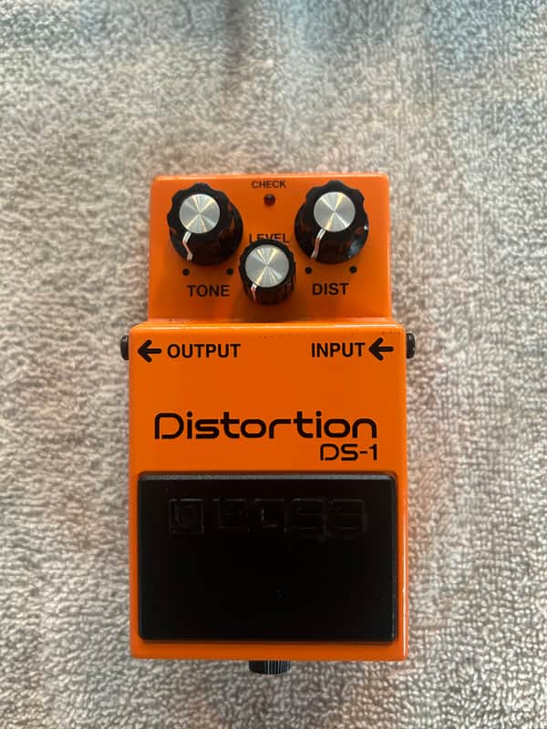 Boss DS-1 Distortion (Silver Label) 1994 - Present - Orange image 1