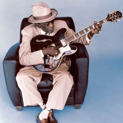 Epiphone John Lee Hooker Signature Boogie Man Sheraton 1999 - Ebony image 24