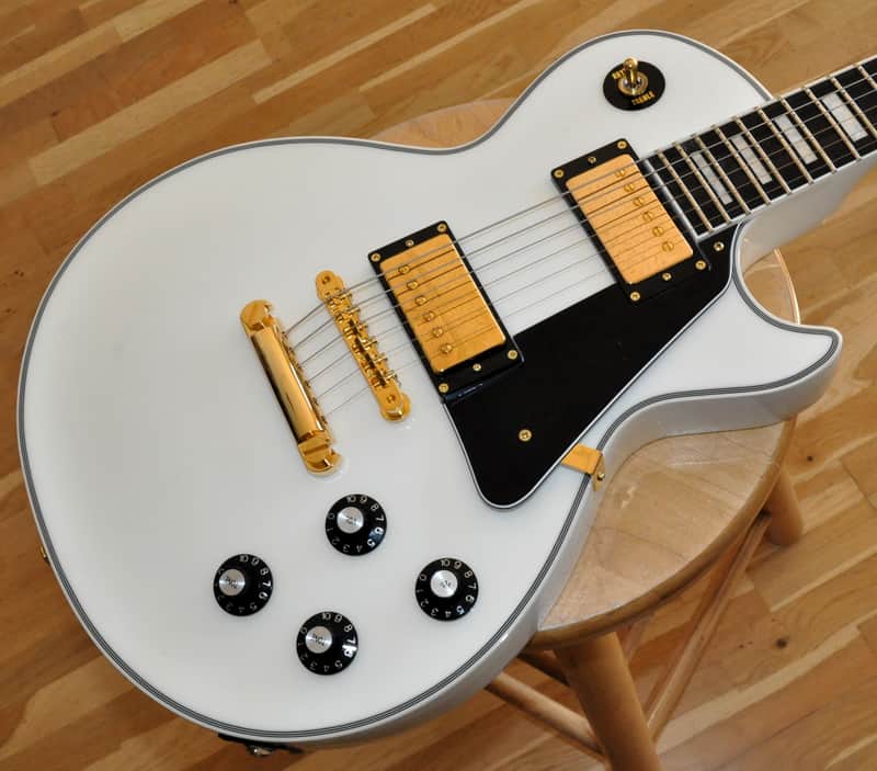 ESP EDWARDS LP-CTM WH White / Made In Japan / Les Paul® Custom Type / E-LP-CTM-WH image 1