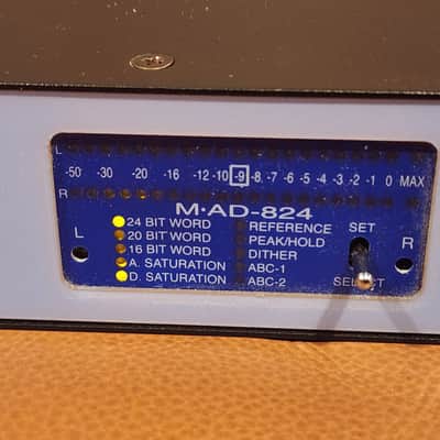 Lavry Blue 8-channel A/D Converter 4x MAD-824 LE 4496 Analog to Digital - Blue image 5