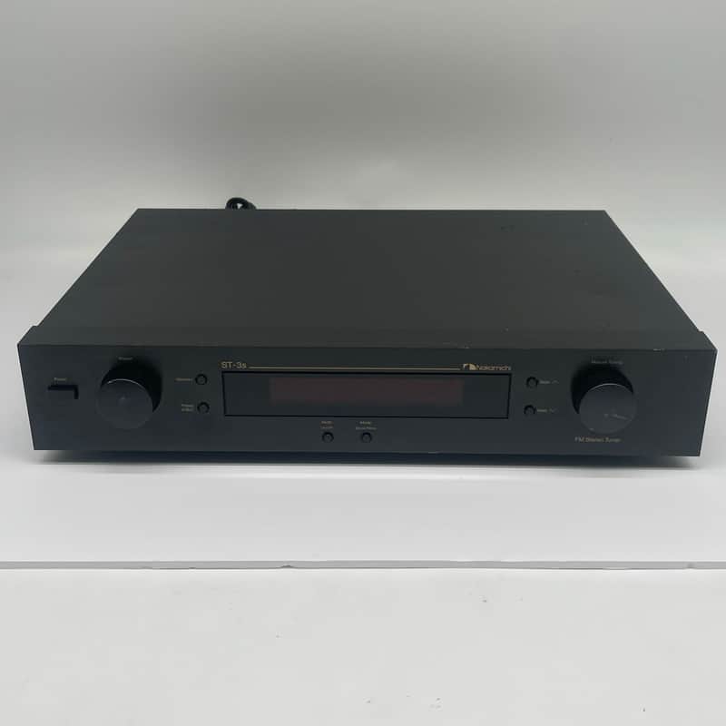 Nakamichi ST-3s FM Stereo Tuner Receiver VTG *TESTED WORKING READ