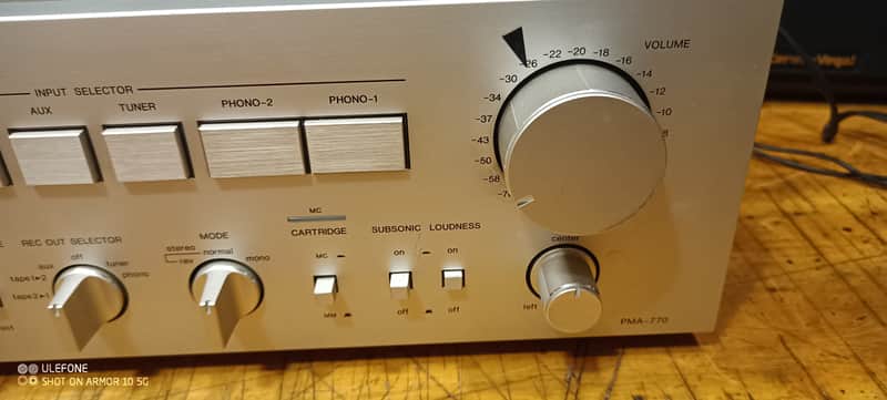 Denon PMA 770 1984 - Silver | Reverb