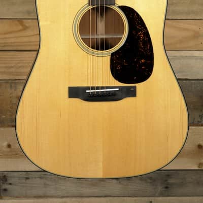 Martin D-18 Acoustic Guitar Satin Natural w/ Case image 2