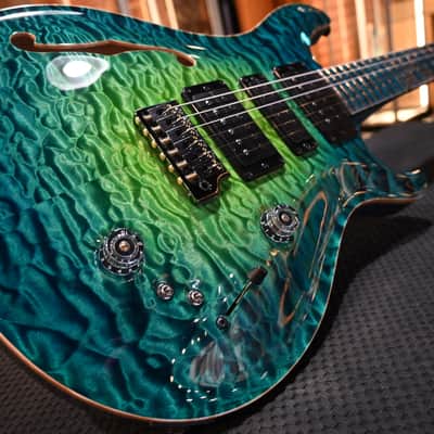 PRS Private Stock Special Semi-Hollow Gothic - Laguna Glow #10568 image 4