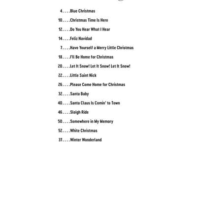Hal Leonard Christmas Songs Deluxe Guitar Play-Along Volume 10 Bild 2