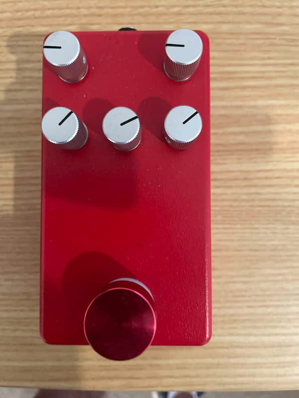 Cowboy HW Overdrive Pedal PRS Horsemeat Clone Early 2020s - Red image 1