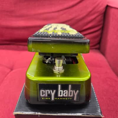 Dunlop KH95 Kirk Hammett Signature Cry Baby Wah - Green image 5