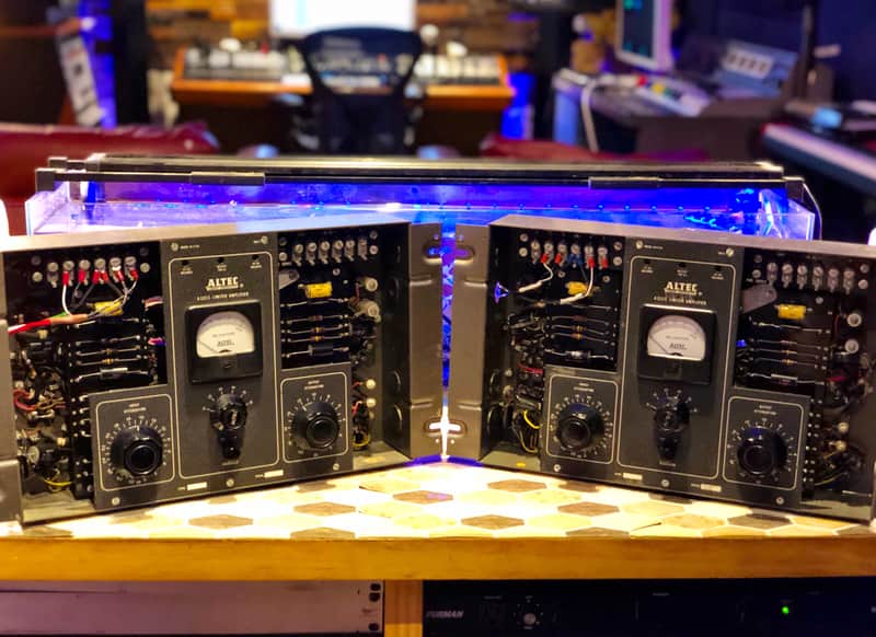 Rare 1950's Altec 322C Tube Compressor/Limiter -Pair- w/511 Supply image 1