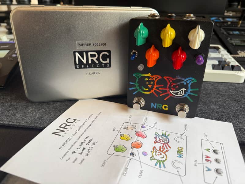 NRG Effects Purrer 2021 - Custom Rainbow Kitties image 1