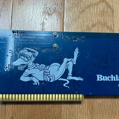 Buchla Music Easel iProgram Card 2010s - Blue image 1