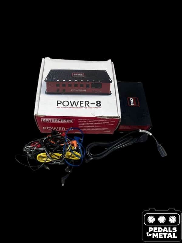 Gator GTR-PWR-8 Power Supply With 8 Isolated Outputs 2010s - Black - X18244 image 1
