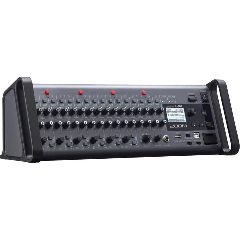 Zoom LiveTrak L-20R 20-Channel Digital Mixer-Recorder for Stage Use (Demo Unit) image 1