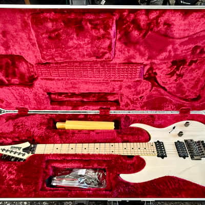 Ibanez RG652AHM-AWD Prestige 2023 - Antique White Blonde image 1