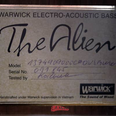 Warwick Alien Acoustic Bass Guitar image 6