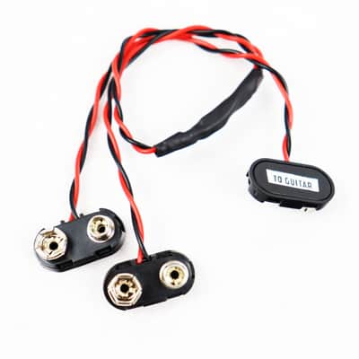 18 Volt Mod + Battery Insulators for EMG & Active guitar Bass Pickups 9v Harness image 3