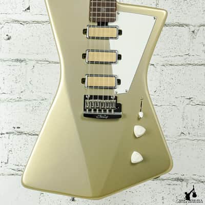 Sterling By Music Man St. Vincent Goldie Electric Guitar - Cashmere image 1