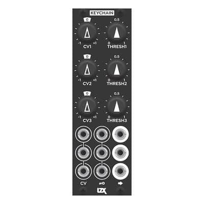 LZX Industries Keychain Triple Hard Key Generator Eurorack Video Module image 2