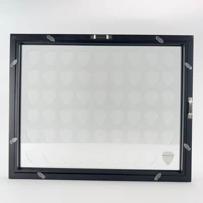 Plectrum Spectrum ™ 11" x 14" Guitar Pick Display Frame CLEAR- HOLDS 54 Guitar Picks FRAME INCLUDED image 9