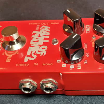 TC Electronic Hall Of Fame 2 Reverb Pedal 2020 - PRESENT - RED image 8
