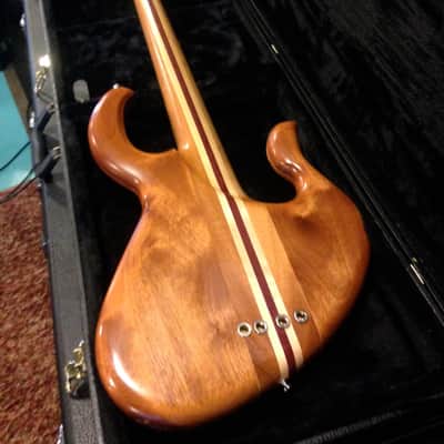 Wish Bass 4 string Lefty natural excellent overall minor imperfections image 6