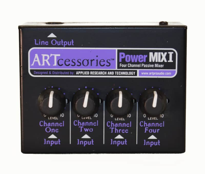ART - Applied Research & Technology PowerMix 1 - 4 Channel Passive Mixer - Used image 1