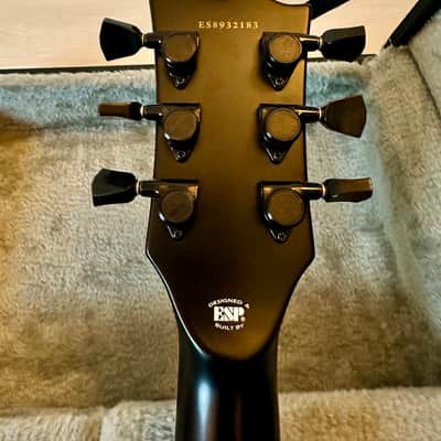 ESP E-II Eclipse BB BLKS - Black Satin image 5