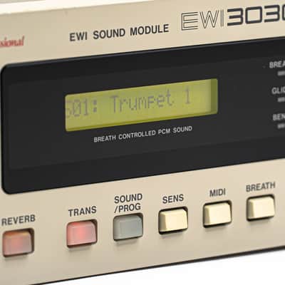 Akai EWI3030m Digital PCM Sound Module for Wind Synthesizer image 4