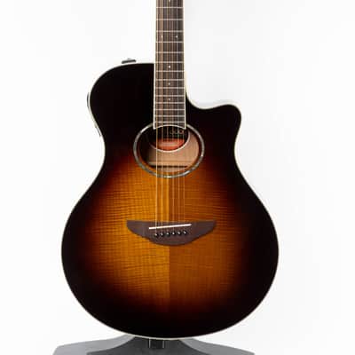 Yamaha APX600FM 2018 Old Violin Sunburst image 2